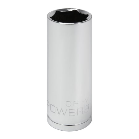 Powerbuilt 3/8" Drive 18Mm 6Pt Deep Socket 641218